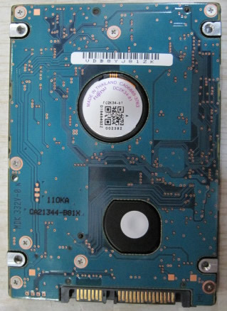 富士通MHZ2160BH硬盘电路数据恢复